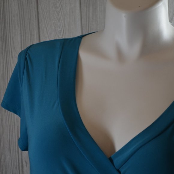 Ella Samani TEAL GREEN  Maxi Dress PLUS SIZE - Picture 6 of 13
